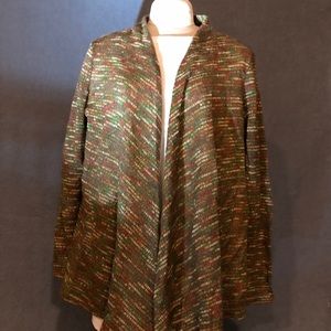 Long cardigan that drapes nicely